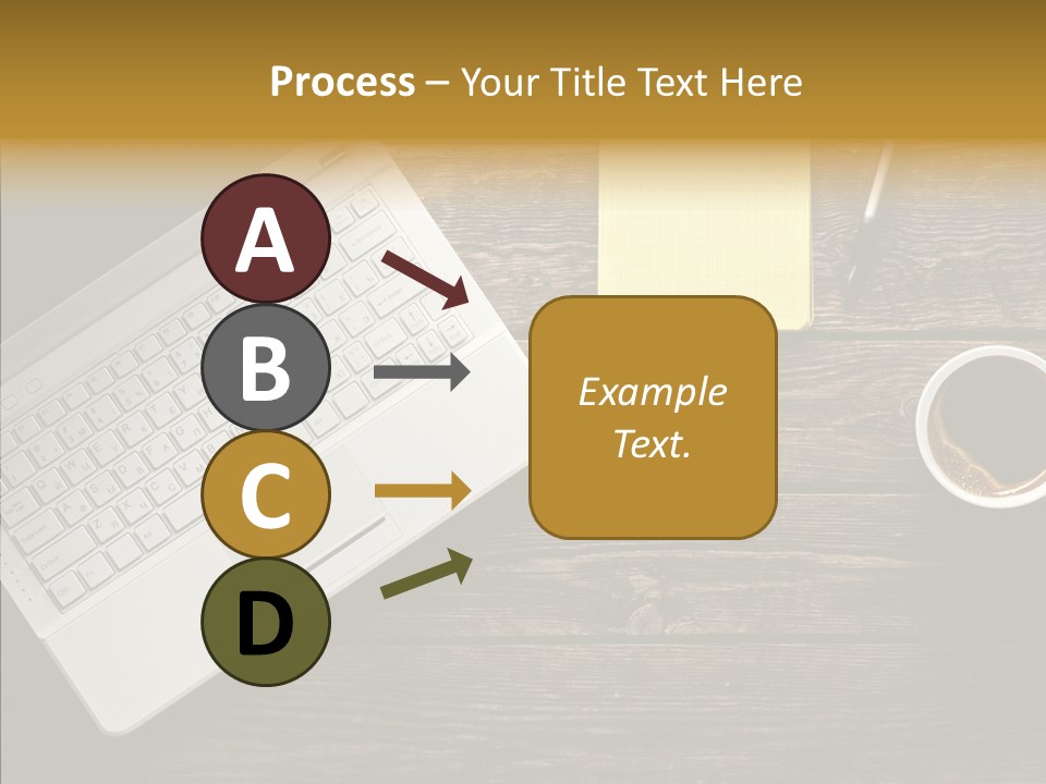 Note White Copyspace PowerPoint Template