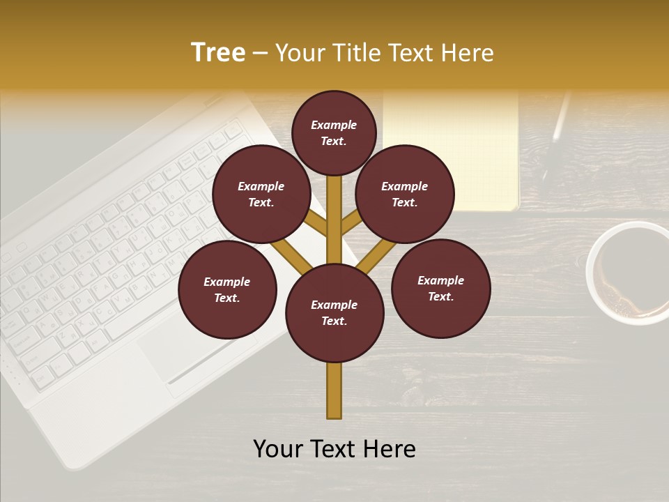 Note White Copyspace PowerPoint Template