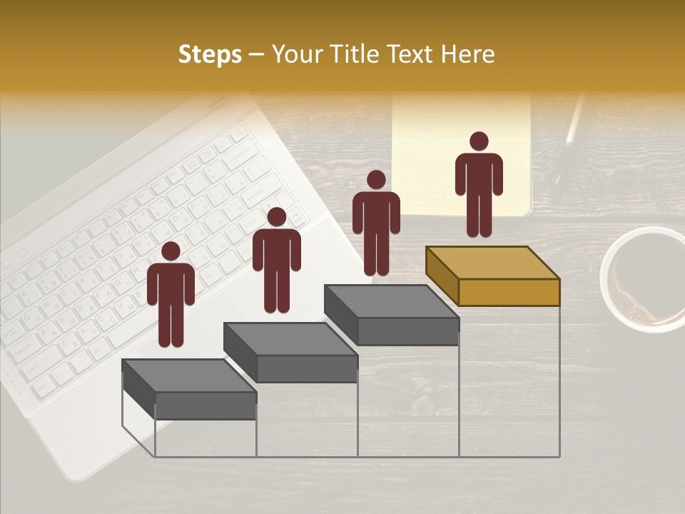 Note White Copyspace PowerPoint Template