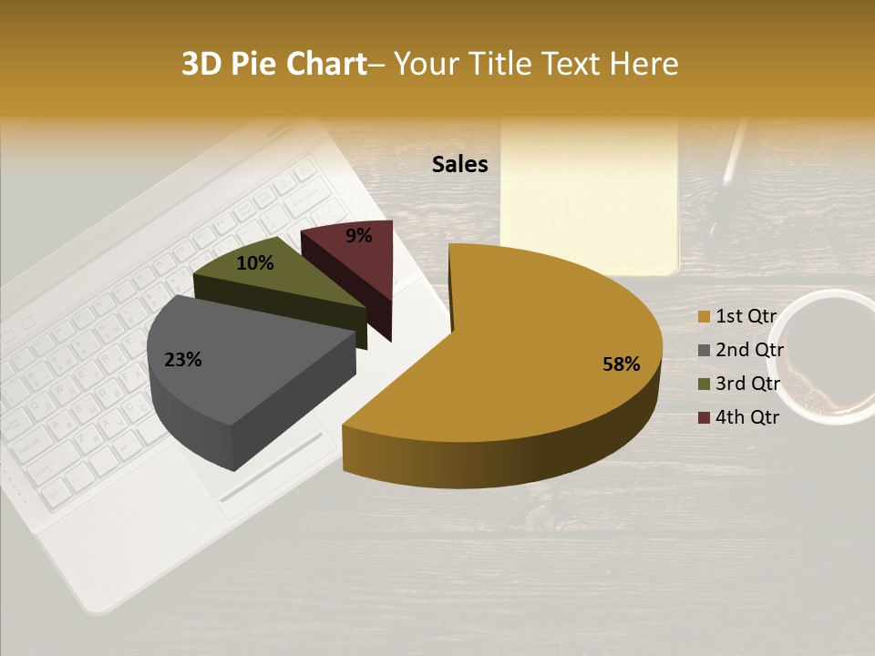 Note White Copyspace PowerPoint Template