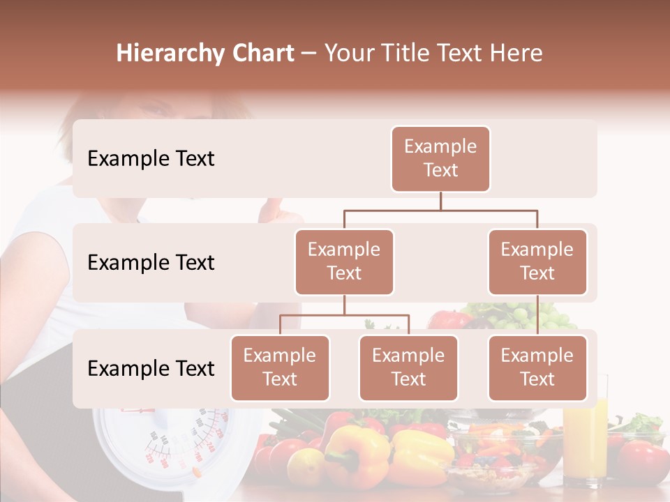 Food Happiness Fitness PowerPoint Template