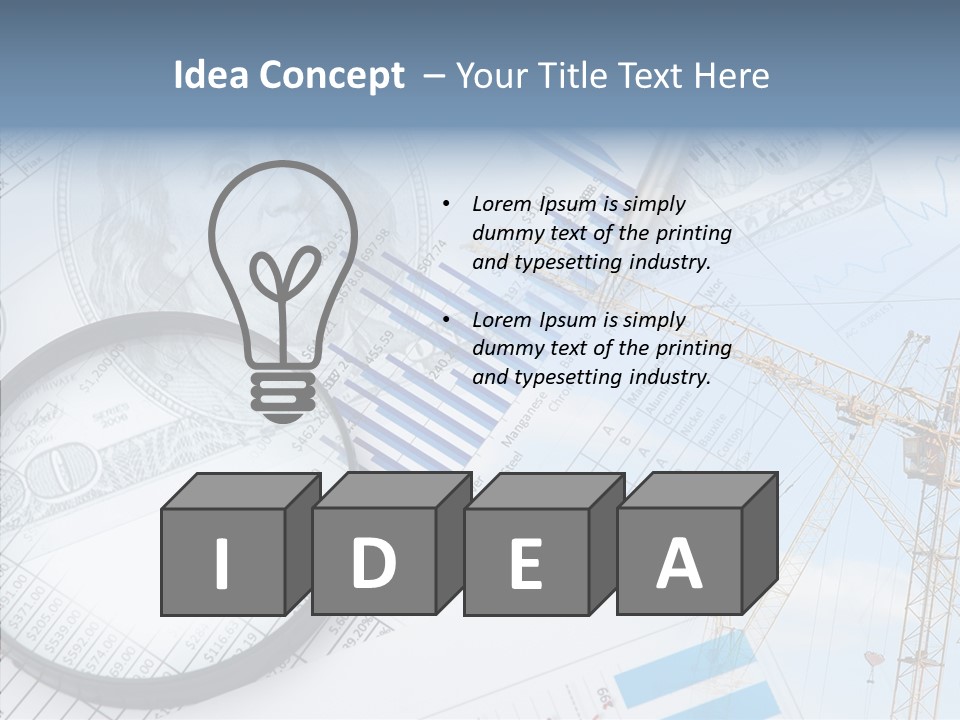 Concept Technology Profit PowerPoint Template