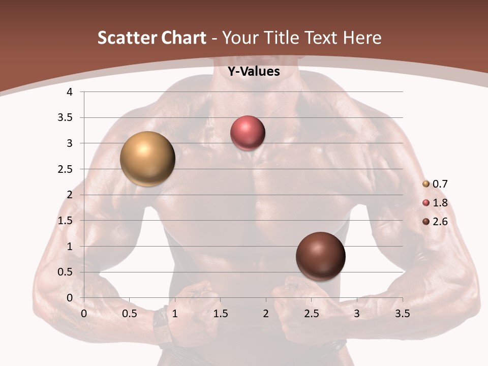 Cutout Power Pose PowerPoint Template