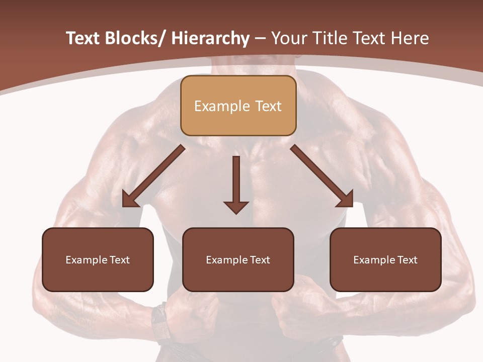 Cutout Power Pose PowerPoint Template