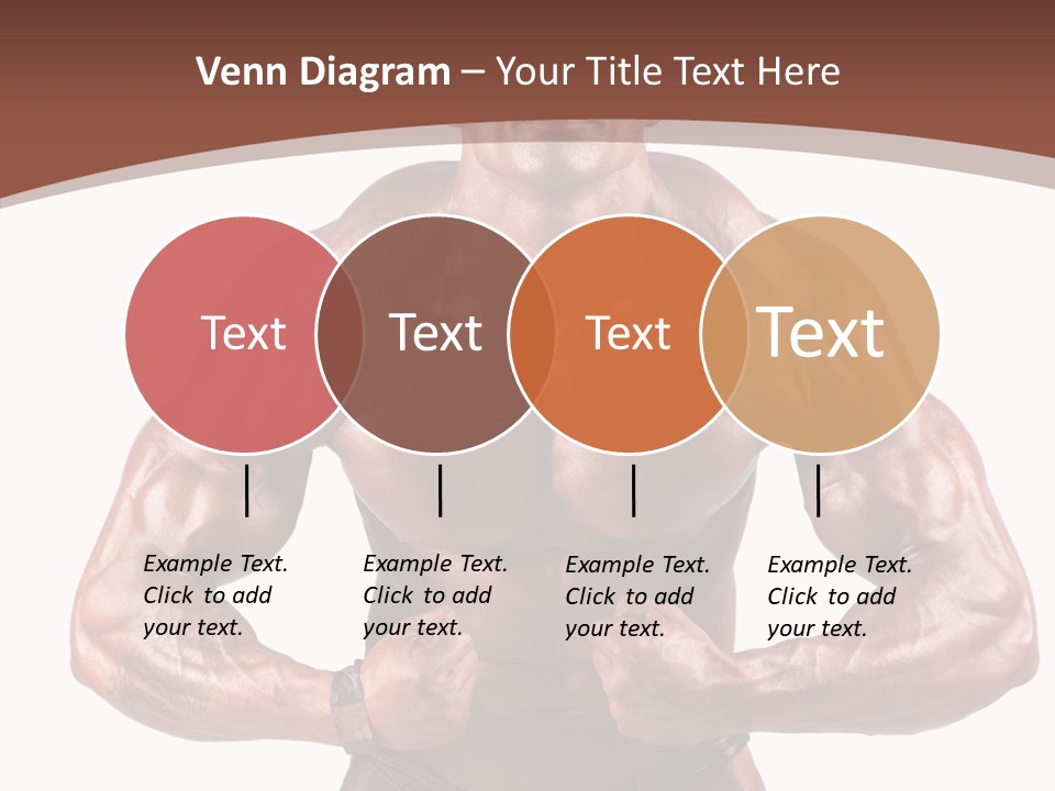 Cutout Power Pose PowerPoint Template