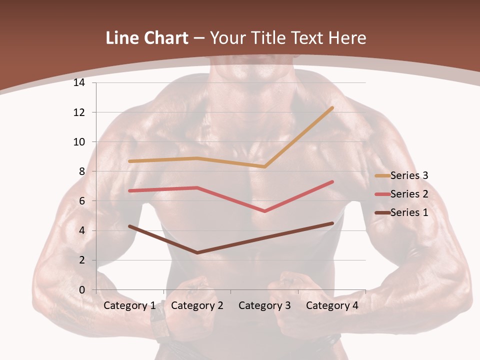Cutout Power Pose PowerPoint Template