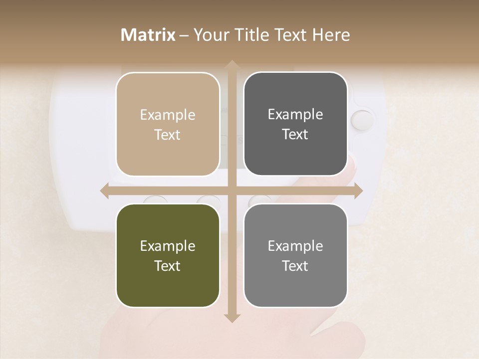 Save Indoors Appliance PowerPoint Template