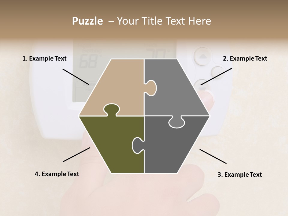 Save Indoors Appliance PowerPoint Template