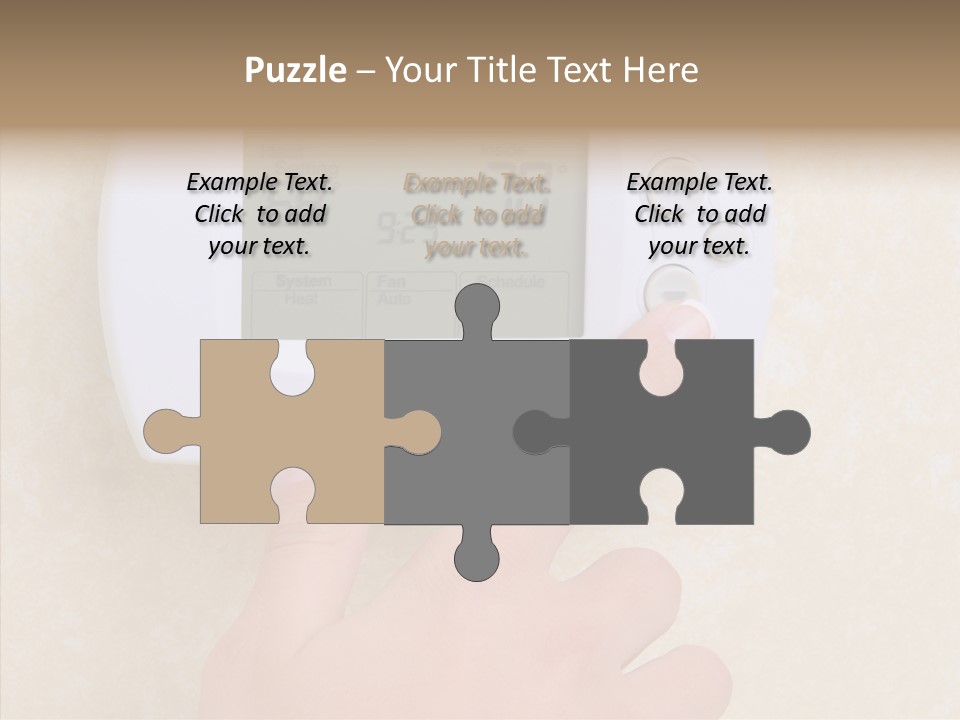 Save Indoors Appliance PowerPoint Template
