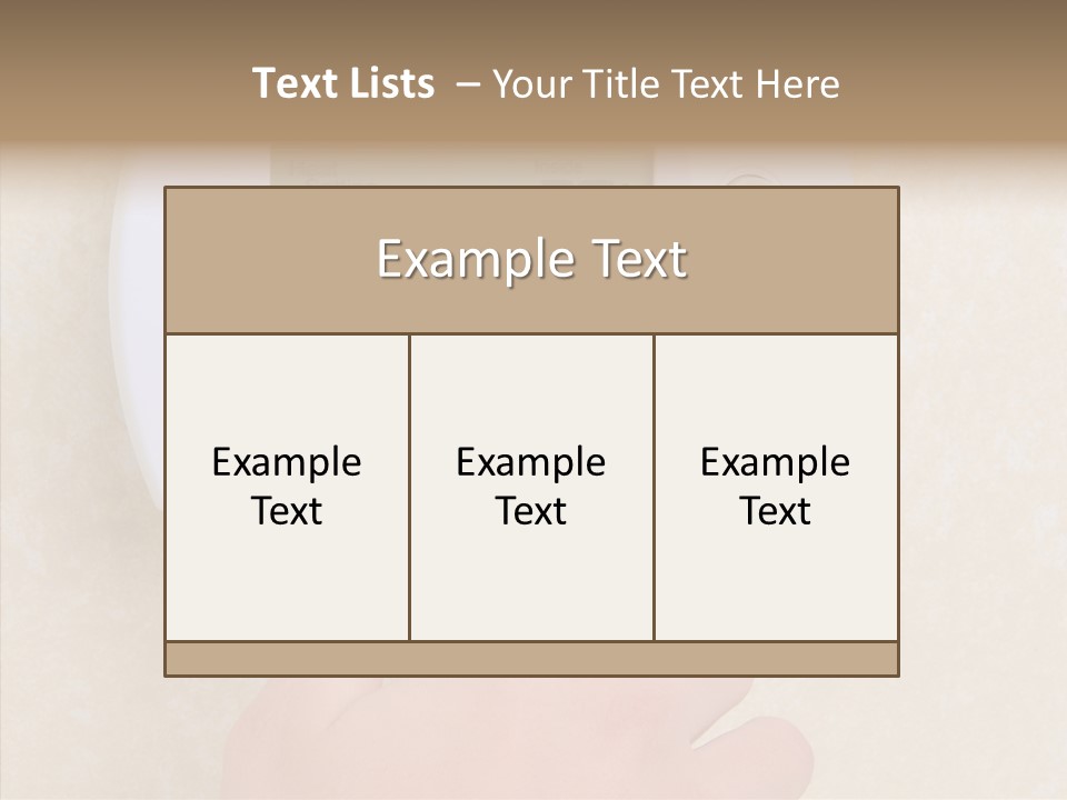 Save Indoors Appliance PowerPoint Template