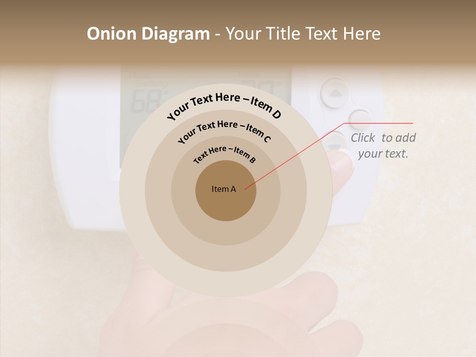 Save Indoors Appliance PowerPoint Template