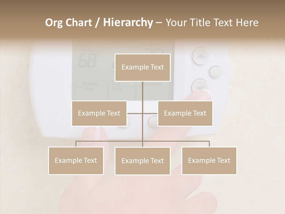 Save Indoors Appliance PowerPoint Template