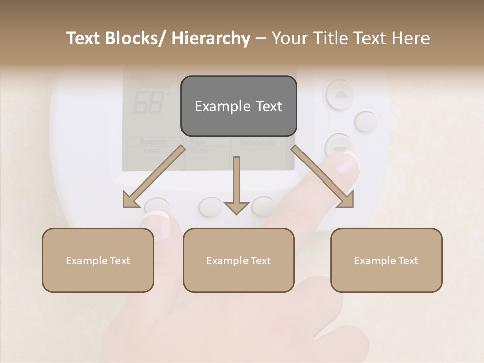 Save Indoors Appliance PowerPoint Template