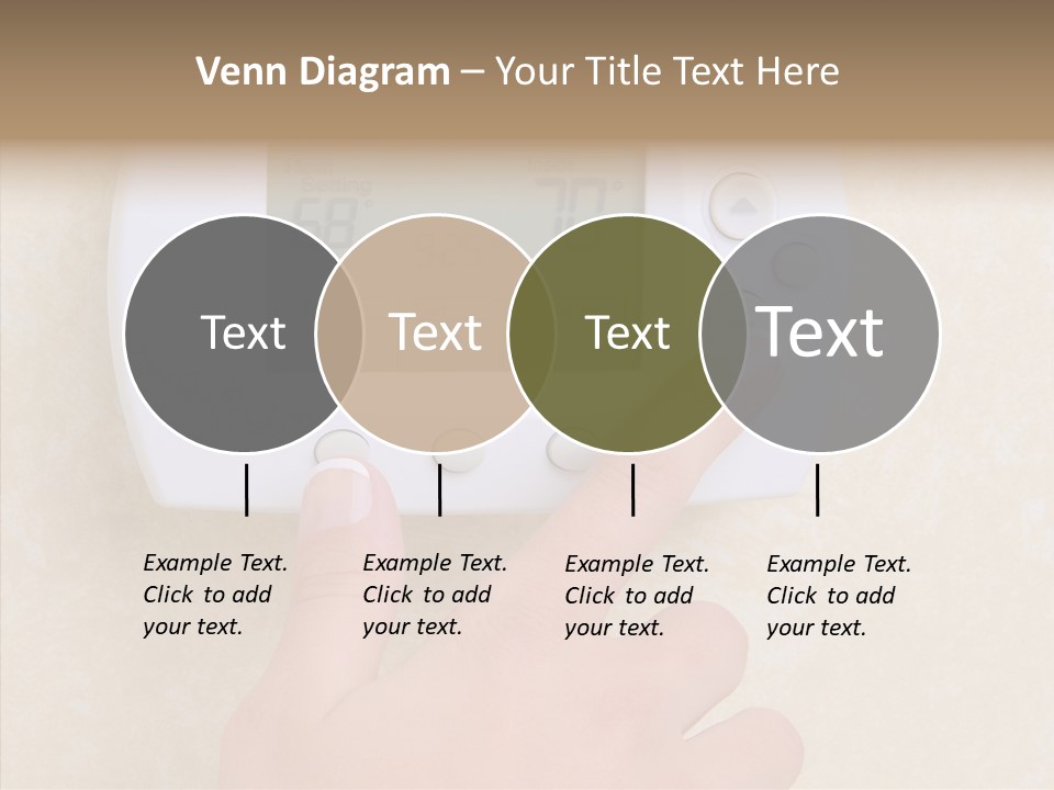 Save Indoors Appliance PowerPoint Template