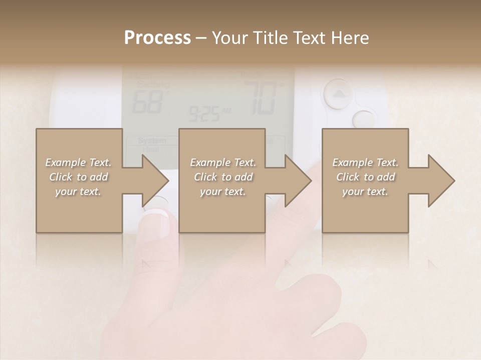 Save Indoors Appliance PowerPoint Template