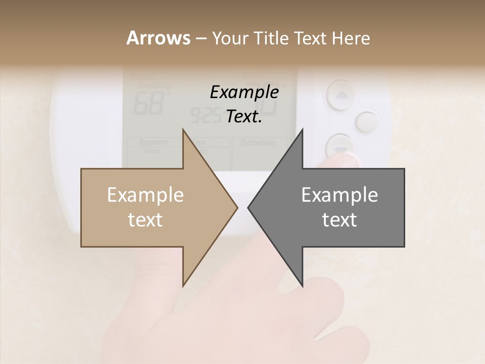 Save Indoors Appliance PowerPoint Template