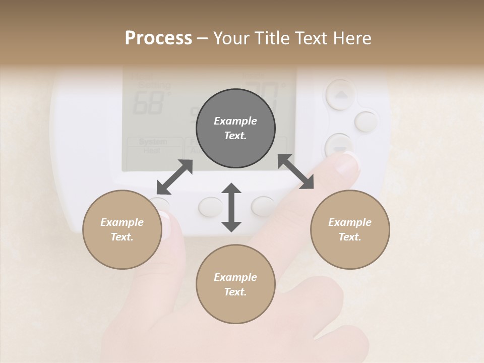 Save Indoors Appliance PowerPoint Template