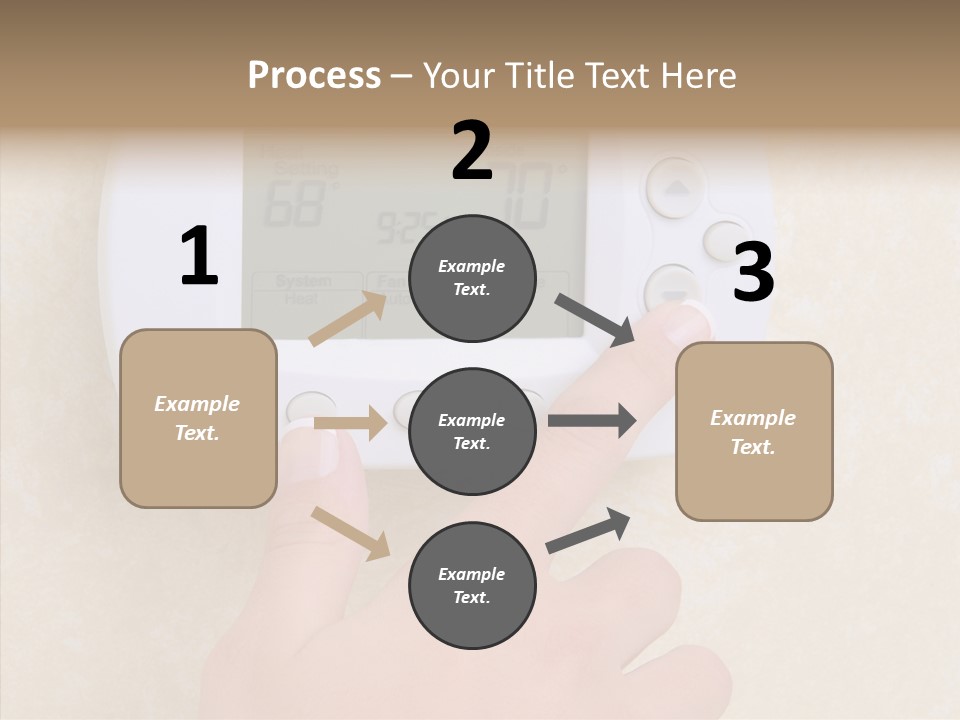 Save Indoors Appliance PowerPoint Template