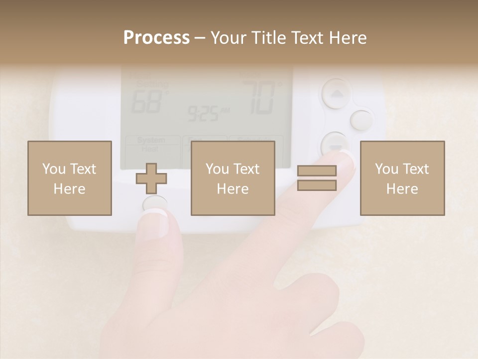 Save Indoors Appliance PowerPoint Template