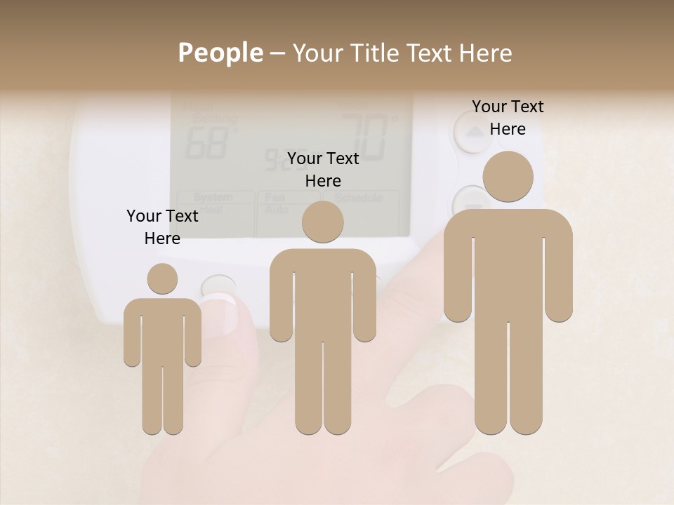 Save Indoors Appliance PowerPoint Template