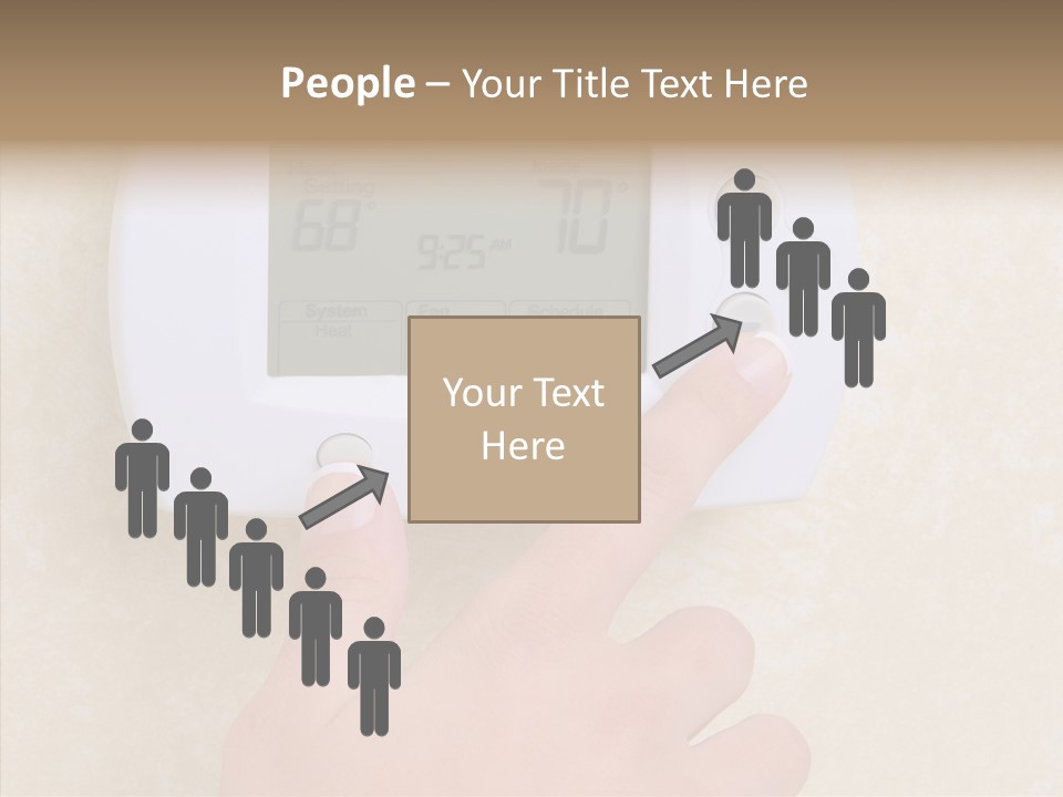 Save Indoors Appliance PowerPoint Template
