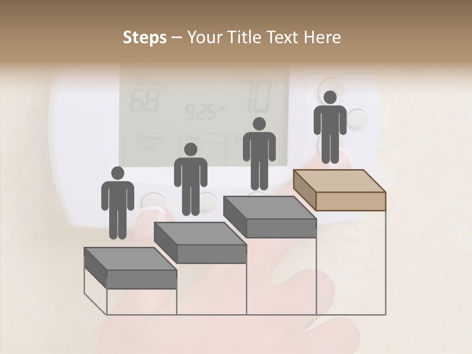 Save Indoors Appliance PowerPoint Template