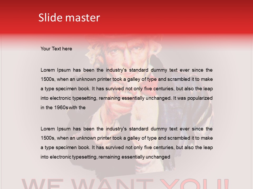 Service Postmark Usa PowerPoint Template