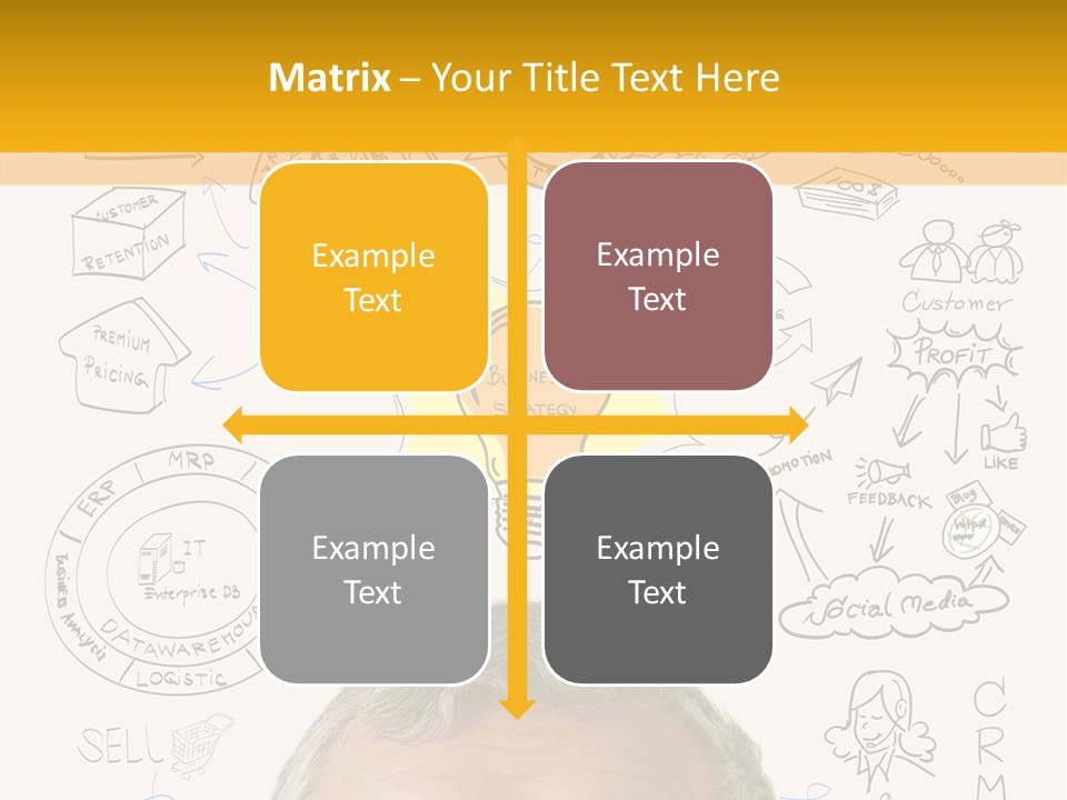 Success Data Business Strategy PowerPoint Template