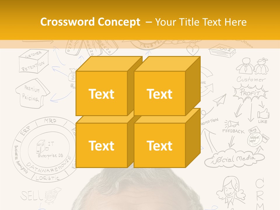 Success Data Business Strategy PowerPoint Template