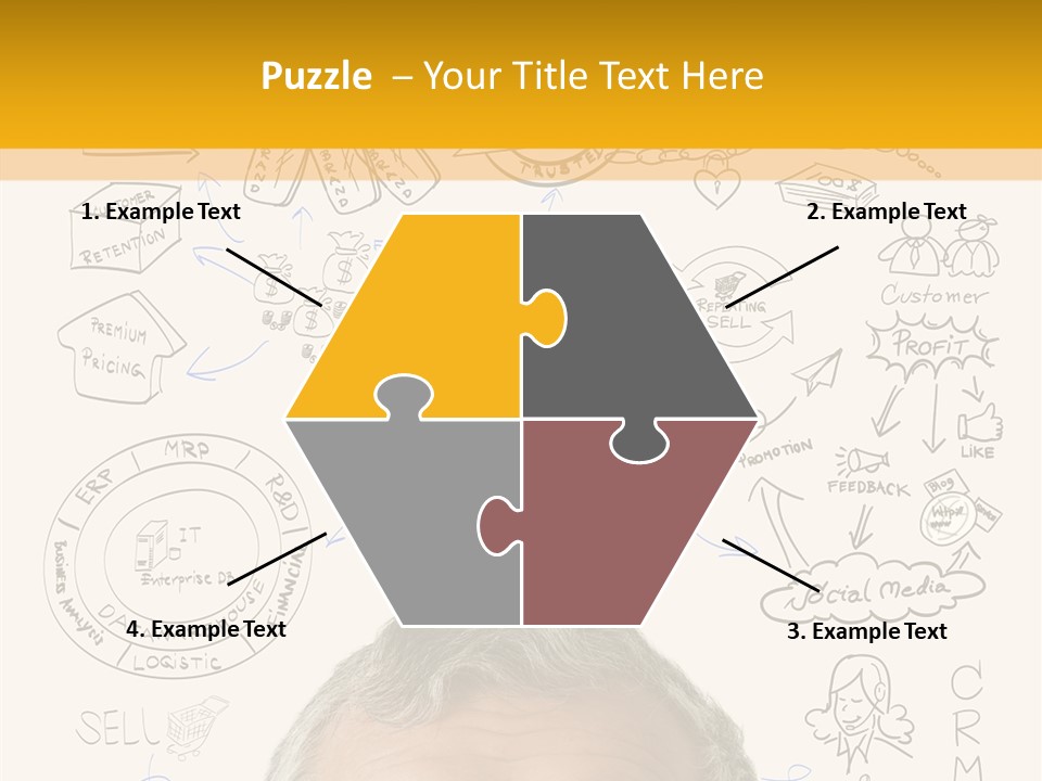 Success Data Business Strategy PowerPoint Template