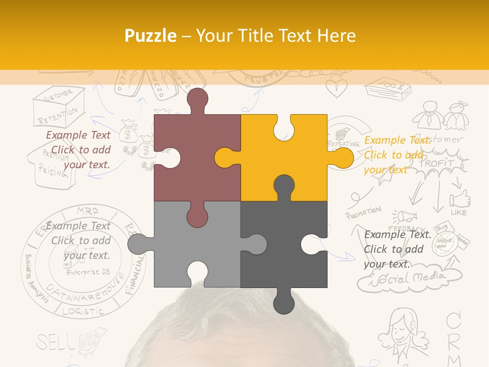 Success Data Business Strategy PowerPoint Template