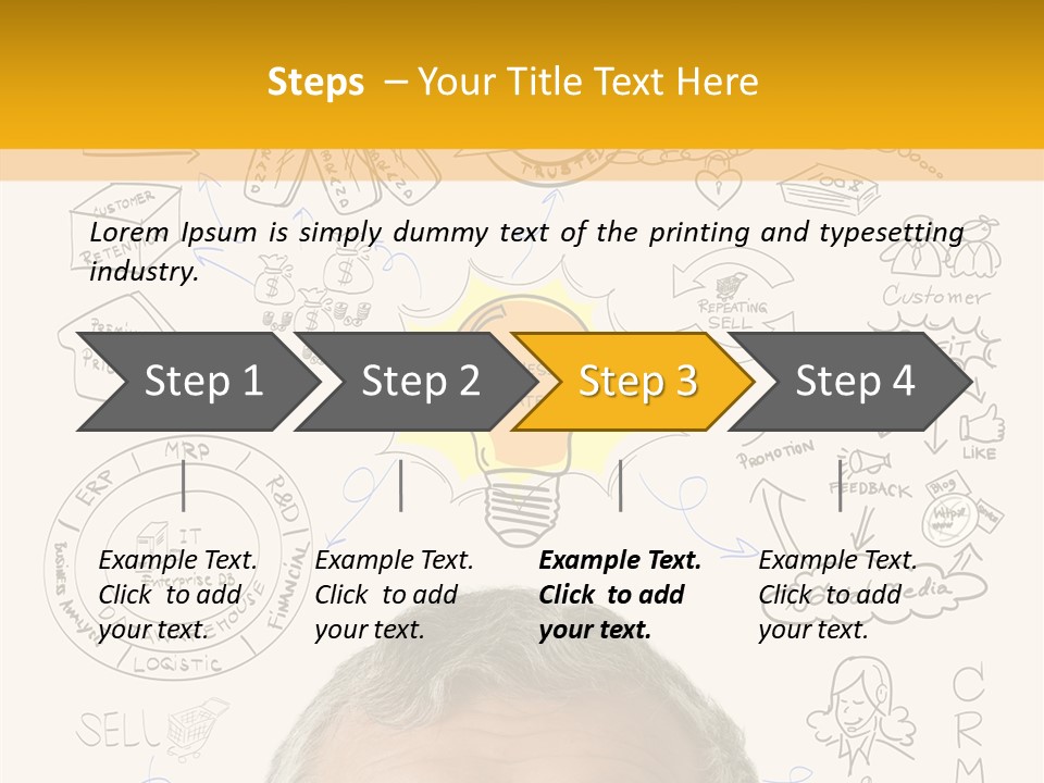 Success Data Business Strategy PowerPoint Template