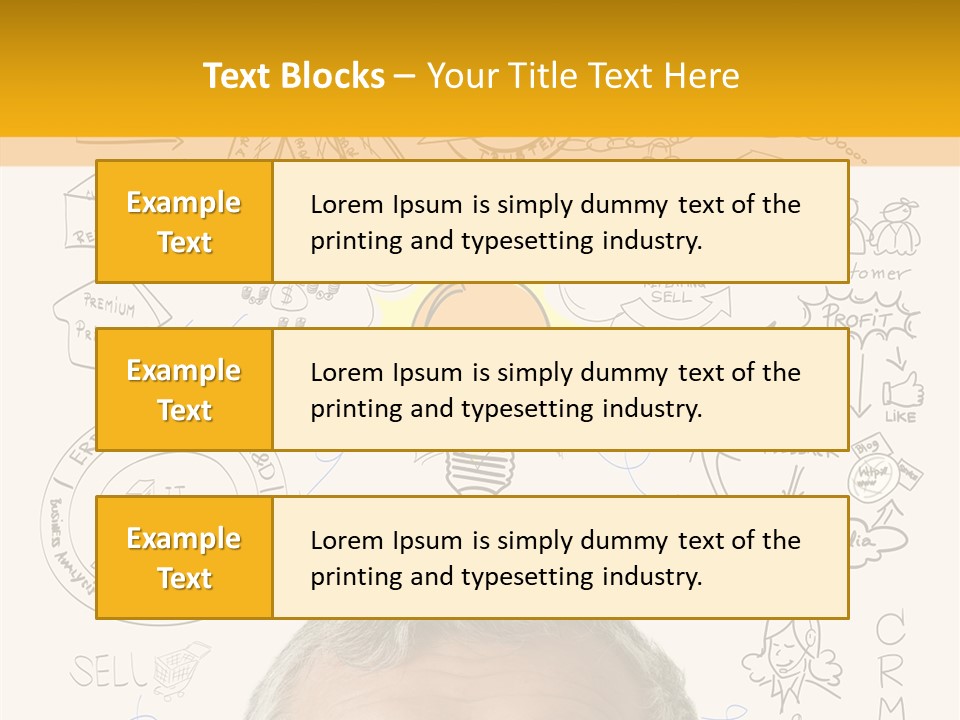 Success Data Business Strategy PowerPoint Template