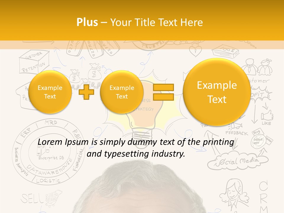 Success Data Business Strategy PowerPoint Template