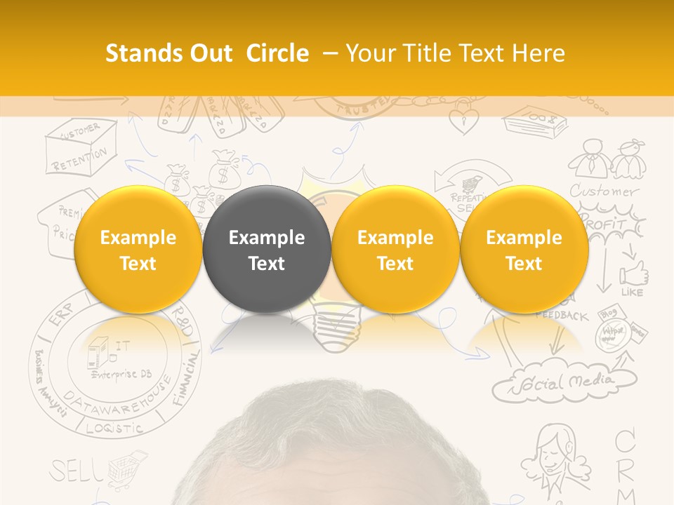 Success Data Business Strategy PowerPoint Template