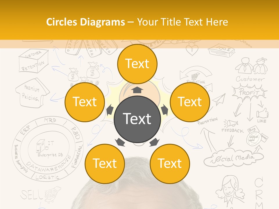 Success Data Business Strategy PowerPoint Template