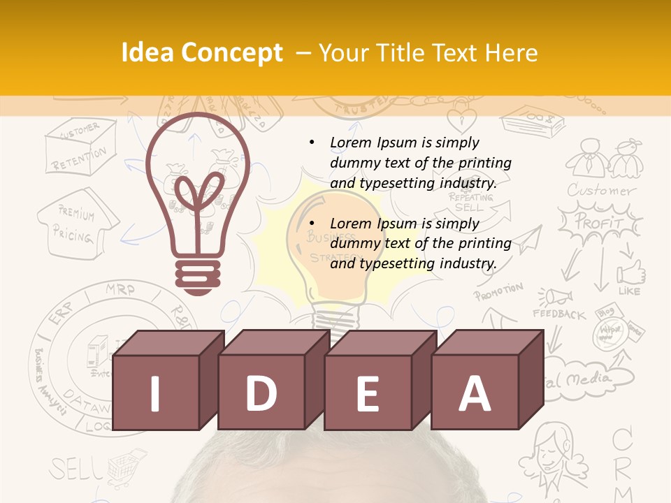 Success Data Business Strategy PowerPoint Template