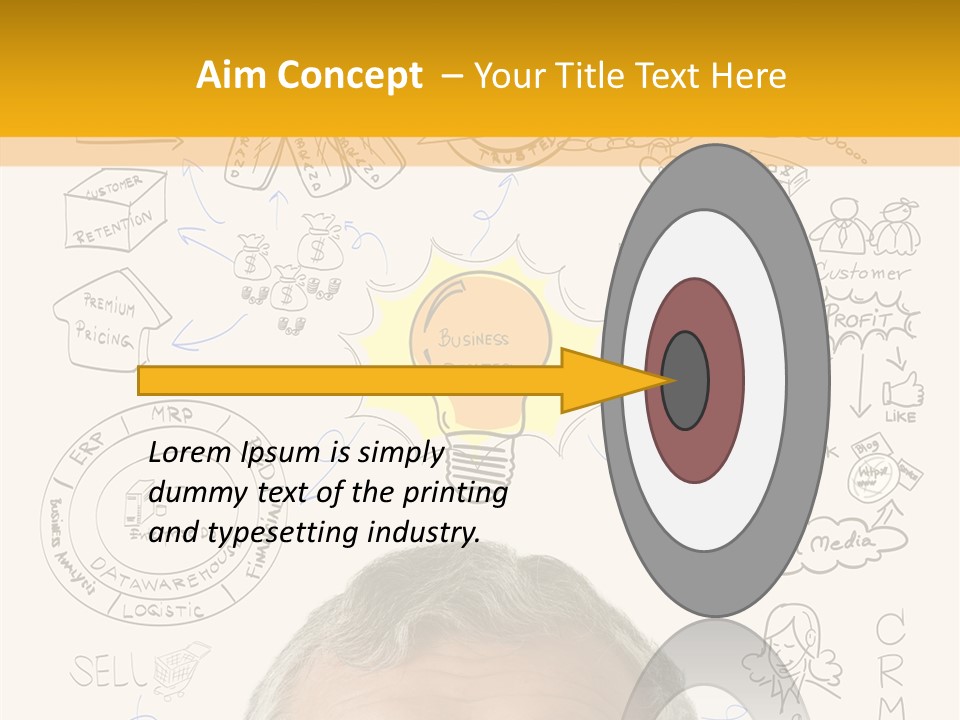 Success Data Business Strategy PowerPoint Template