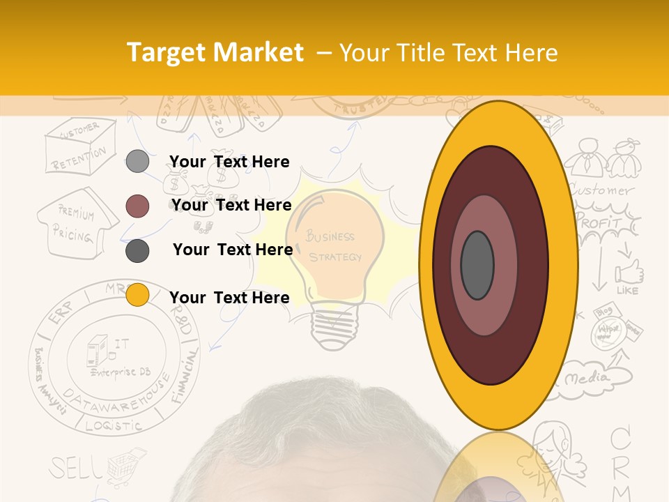 Success Data Business Strategy PowerPoint Template