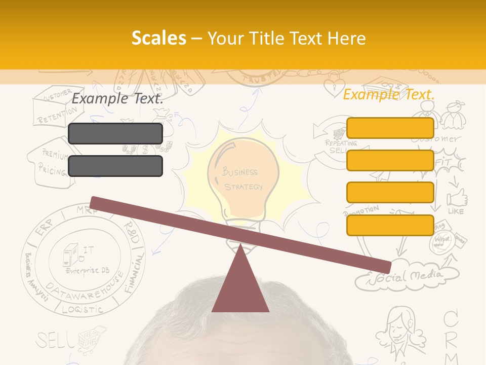Success Data Business Strategy PowerPoint Template