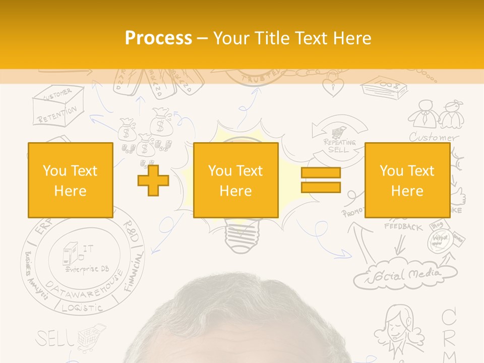 Success Data Business Strategy PowerPoint Template