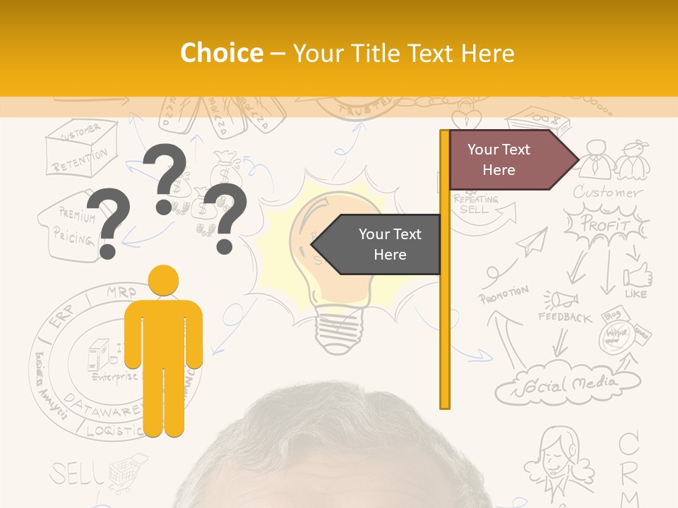 Success Data Business Strategy PowerPoint Template