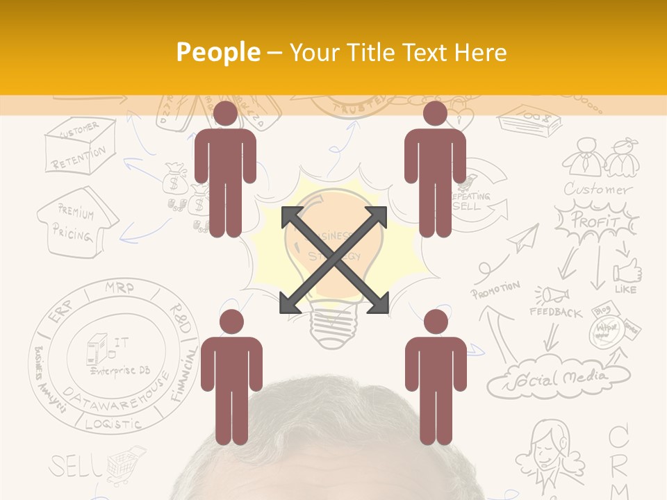 Success Data Business Strategy PowerPoint Template