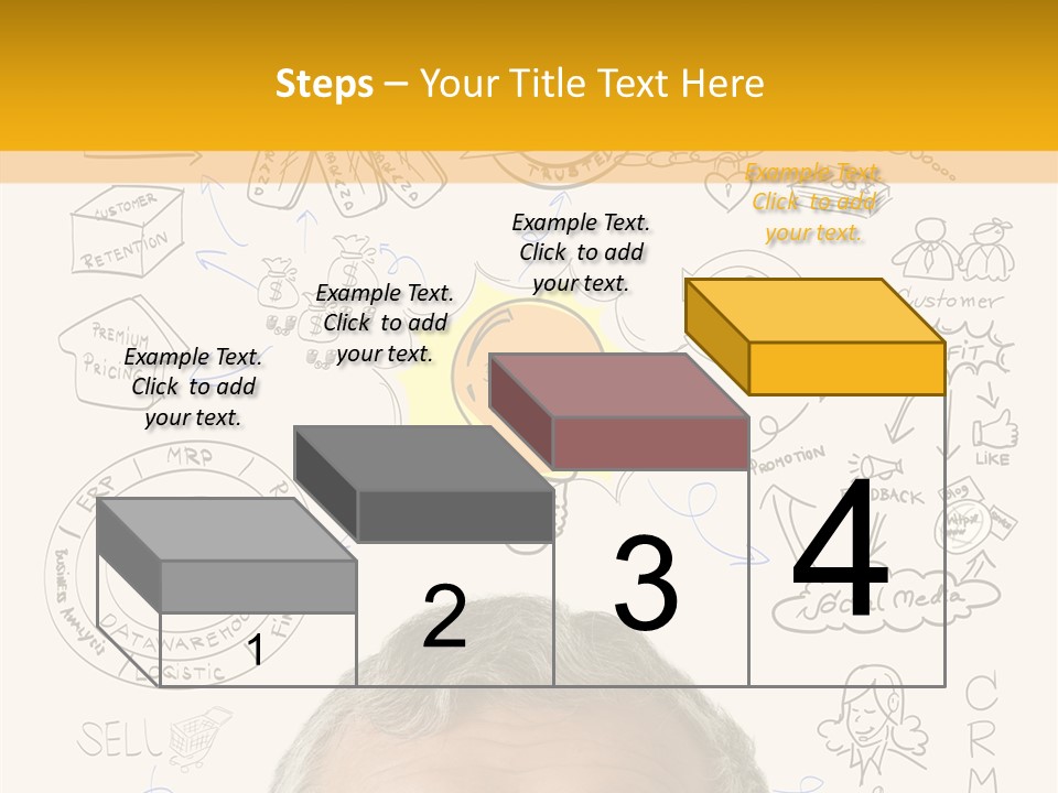Success Data Business Strategy PowerPoint Template