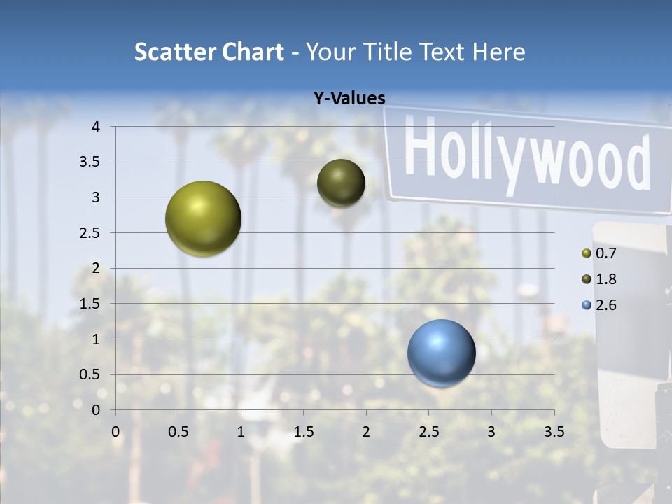 Light Traffic Stars PowerPoint Template