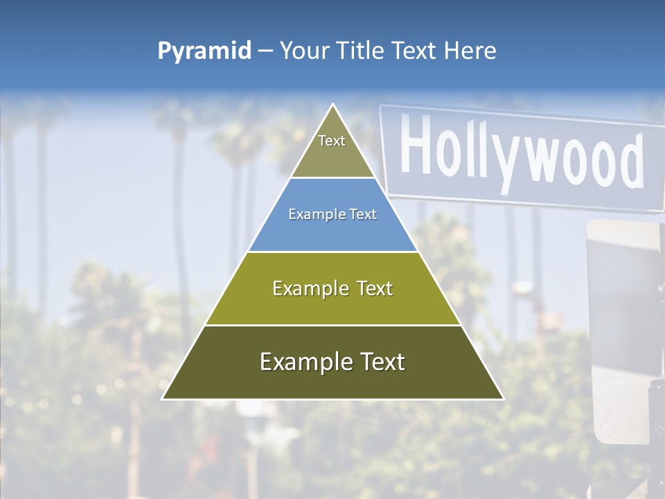 Light Traffic Stars PowerPoint Template