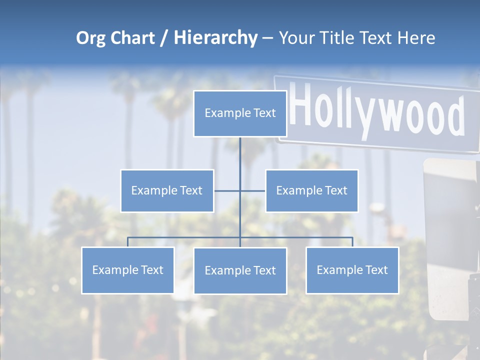 Light Traffic Stars PowerPoint Template