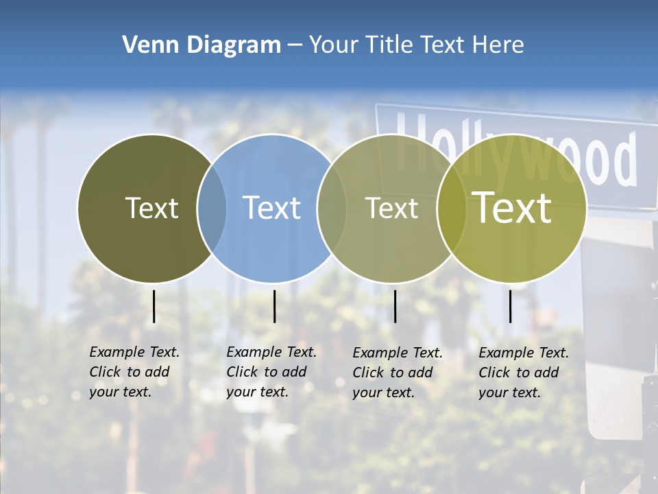 Light Traffic Stars PowerPoint Template