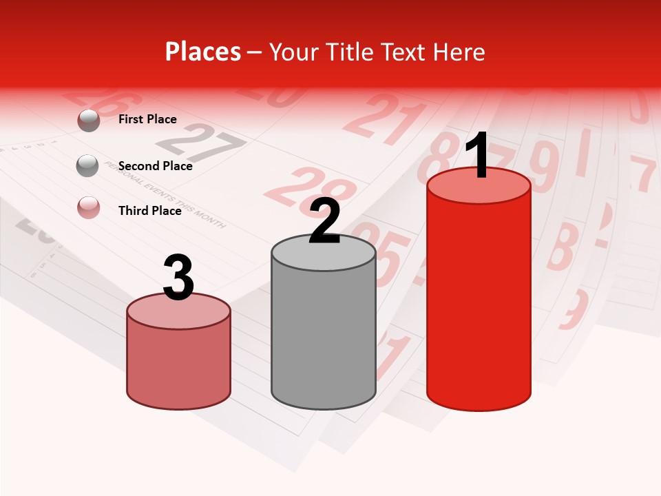 Organise Numerals Plan PowerPoint Template