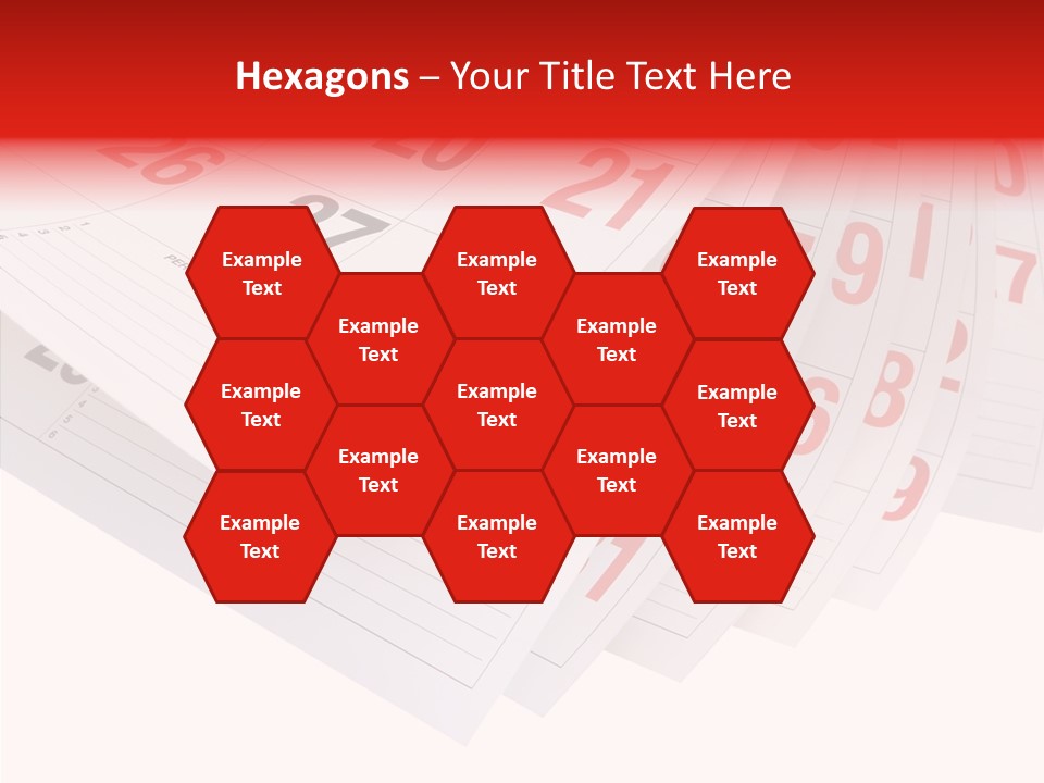 Organise Numerals Plan PowerPoint Template